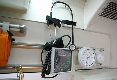 写真：血圧計