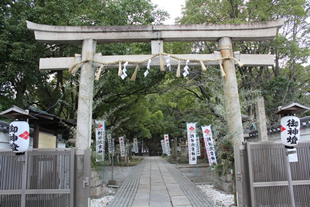 写真2：刺田比古神社