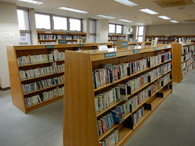 写真：図書室