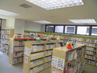 写真：図書室