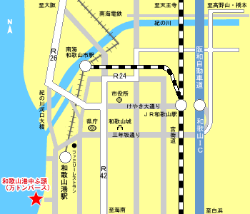 地図：会場までの詳細地図