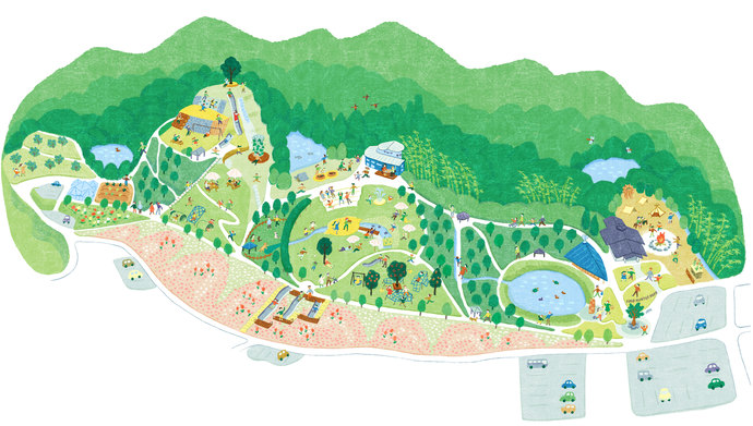 四季の郷公園地図