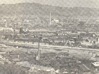 和歌山市の工業に関する昔の和歌山市を写した画像
