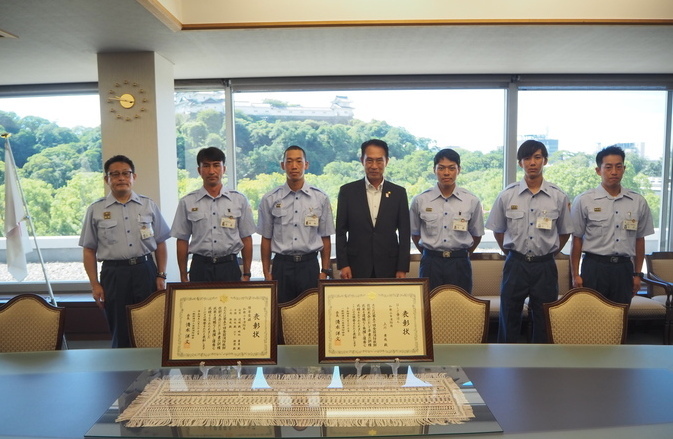 和歌山市消防局からは2種目6名のレスキュー隊員が出場し、見事入賞しました！！