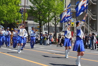 写真：令和5年和歌山音楽大行進（令和5年5月5日）けやき大通り