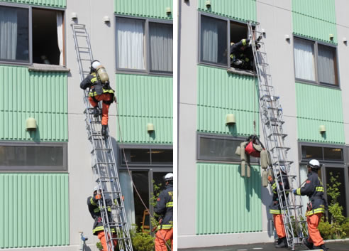 写真4：訓練