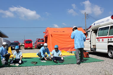 写真5：訓練