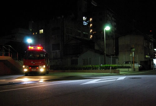 写真：夜