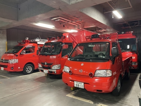 写真：地下ちゅう車場