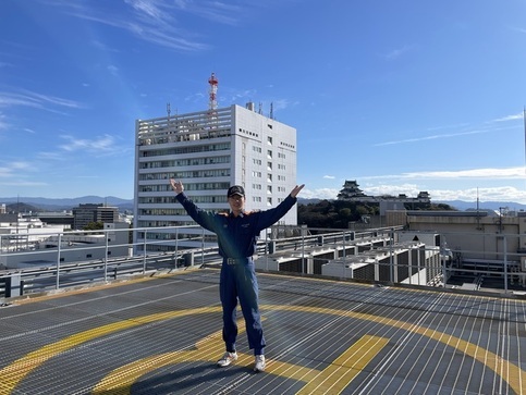 写真：ヘリポート