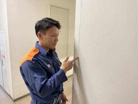 写真：かべの切れ目