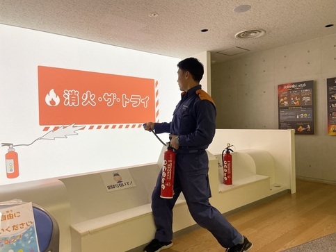 写真：消火・ザ・トライ