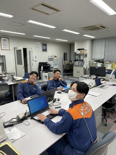 写真：作業風景