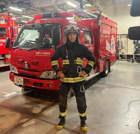 写真：ぼう火服