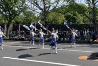 写真：カラーガード隊－中