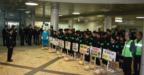 写真：中学生