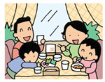 イラスト4：ノロウイルス