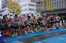 写真：マラソン大会