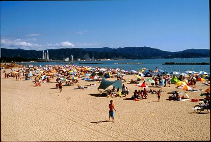 片男波海水浴場