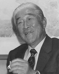 写真：西本幸雄・肖像