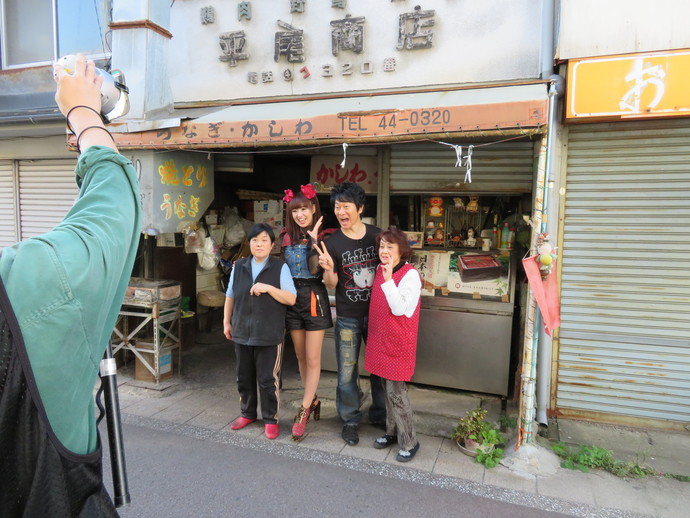 明光商店街での撮影4