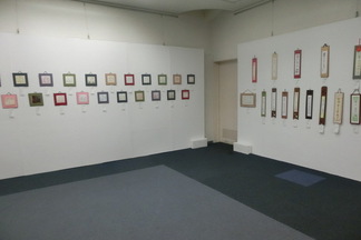 俳句の作品展の様子