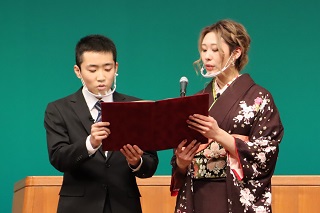 写真:第二部の代表者