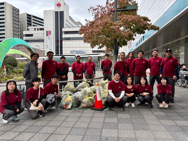 令和7年度「おもてなし大清掃」の様子