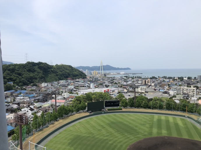 塔上から撮影した風景