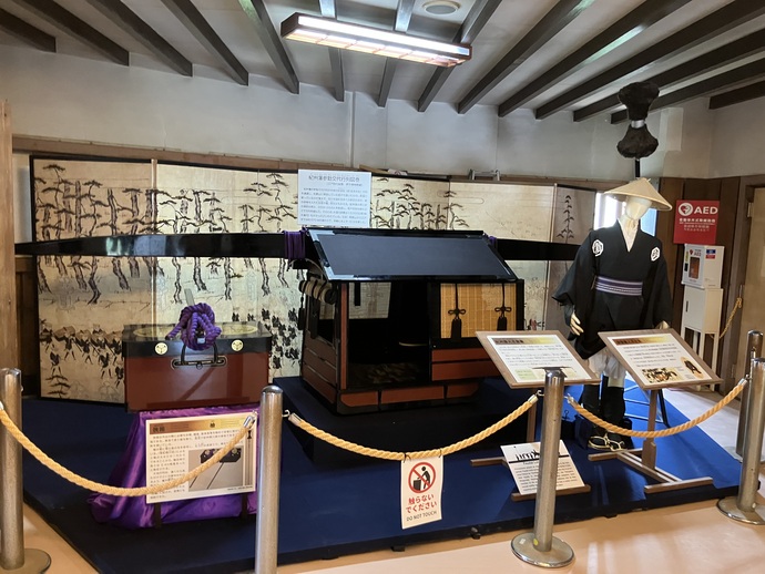 大名駕籠等展示