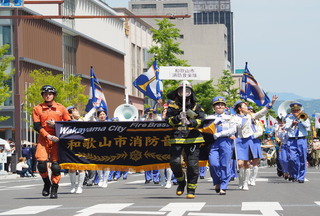 写真：令和4年和歌山音楽大行進1