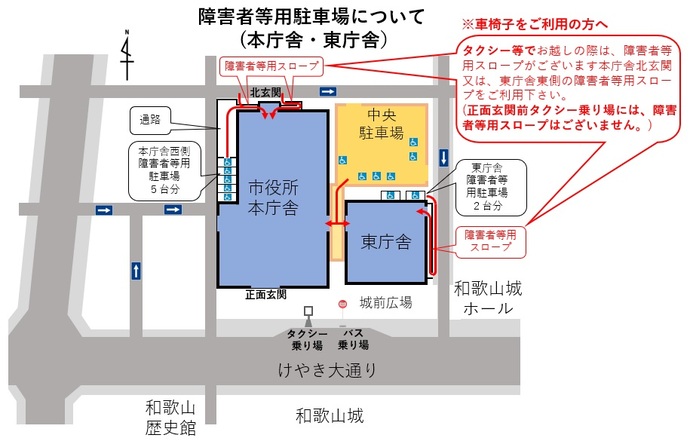 障がい者等用駐車場