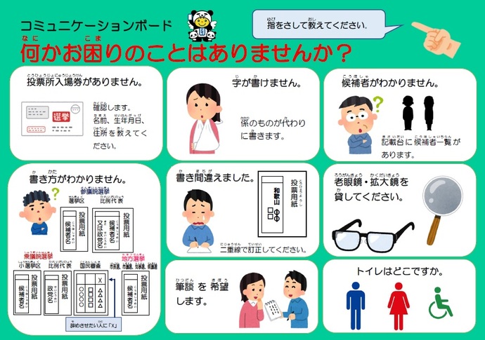 コミュニケーションボード