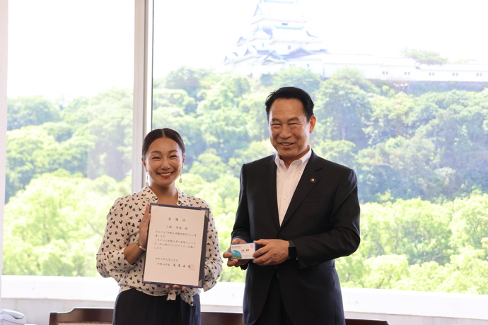 委嘱式の様子