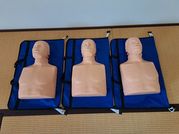 CPR訓練用人形「プラクティマンアドバンス」（3体）