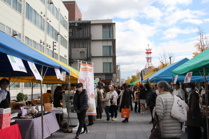 過去開催の販売会の様子の写真