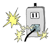 イラスト：コンセントプラグ