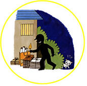 イラスト：放火に注意