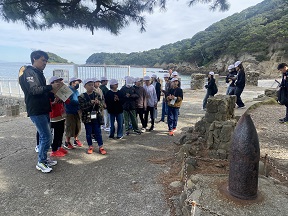 ウォークラリーの様子