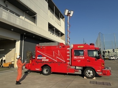 写真：車両照明