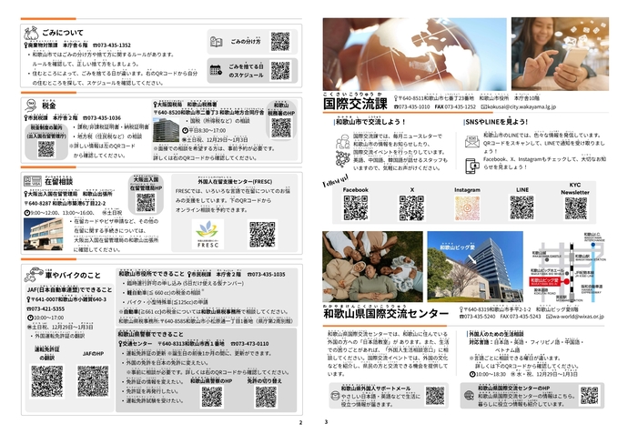 暮らしのパンフレット（やさしい日本語）2