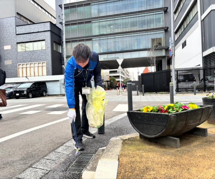 「おはよう5分間大清掃」の様子（4）