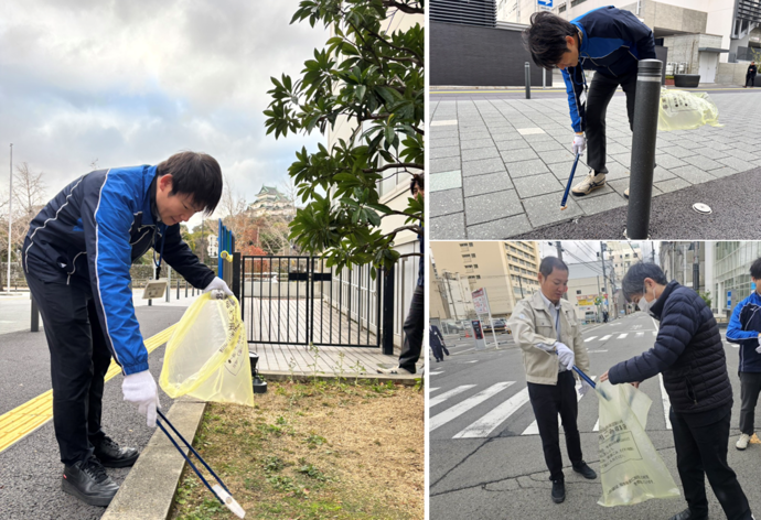 「おはよう5分間清掃」の様子（2）