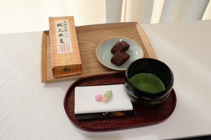 2月17日10時30分_藤井王将_勝負スイーツ・勝負ドリンク