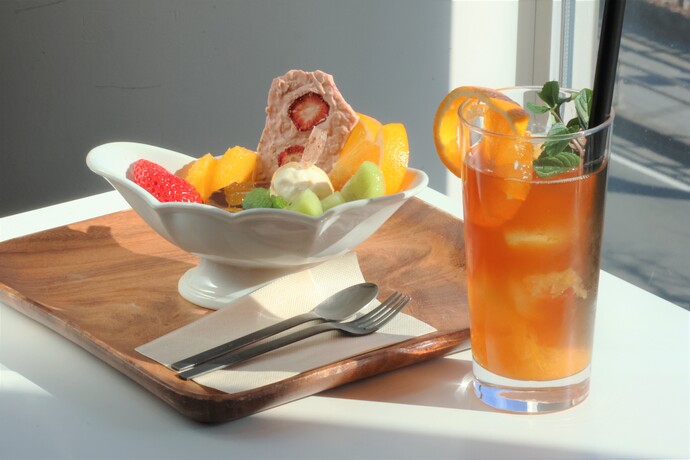 2月17日15時30分_藤井王将_勝負スイーツ・ドリンク