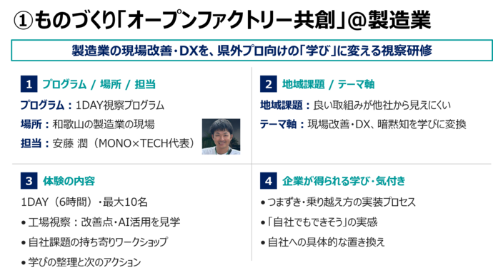製造業コーディネーター