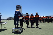 写真：3市操法大会