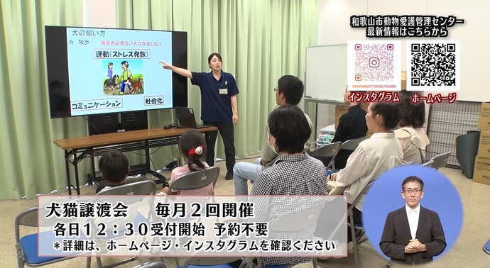 和歌山市動物愛護管理センター 犬猫譲渡会を紹介します!